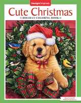 9781497203754-1497203759-Cute Christmas Holiday Coloring Book (Design Originals) 32 Kittens, Puppies, and Other Critters in One-Side-Only Designs on High-Quality Extra-Thick Perforated Pages with Inspiring Christmas Quotes
