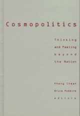 9780816630677-0816630674-Cosmopolitics: Thinking and Feeling beyond the Nation (Volume 14) (Studies in Classical Philology)