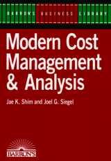 9780812046717-0812046714-Modern Cost Management & Analysis (Barron's Business Library Series)