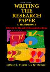 9780155001664-0155001663-Writing the Research Paper: A Handbook With Both the Mla and Apa Documentation Styles