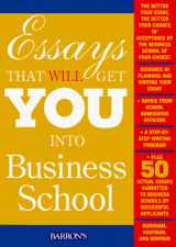 9780764106132-0764106139-Essays That Will Get You into Business School