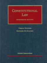 9781566624534-1566624533-Constitutional Law (University Casebook Series)