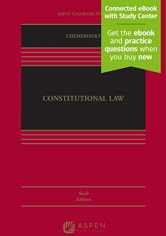 Sell back Constitutional Law [Connected eBook with Study Center] (Aspen Casebook) 9781543813074 / 1543813070