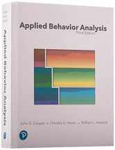 Sell back Applied Behavior Analysis 9780134752556 / 0134752554