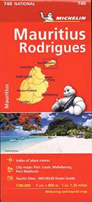 Sell, Buy or Rent Michelin Mauritius Rodrigues Road and Tourist Map ...