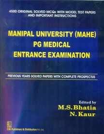 9788123929613-8123929617-Manipal University (MAHE) PG Medical Entrance Examination