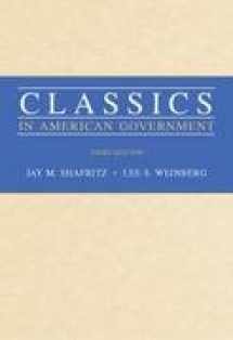 9780534208165-0534208169-Classics in American Government (Wadsworth Series in Public Administration)