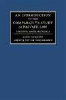 9780521681858-0521681855-An Introduction to the Comparative Study of Private Law: Readings, Cases, Materials