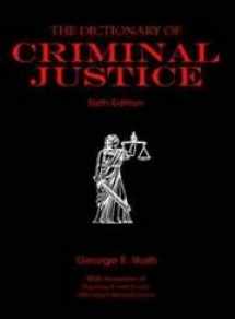 9780072951127-0072951125-Dictionary of Criminal Justice (Focus)