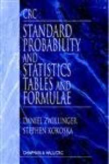 9781584880592-1584880597-CRC Standard Probability and Statistics Tables and Formulae