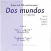9780072932287-0072932287-Dos Mundos Student Audio Cd - Part a (Spanish Edition)