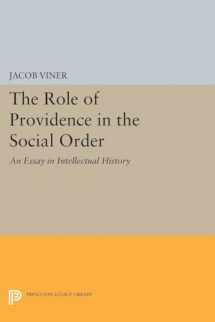 9780691616810-0691616817-The Role of Providence in the Social Order: An Essay in Intellectual History (Princeton Legacy Library, 1842)