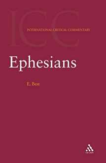 9780567084453-0567084450-Ephesians (International Critical Commentary)