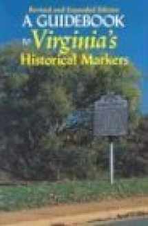 9780813914916-0813914914-A Guidebook to Virginia's Historical Markers