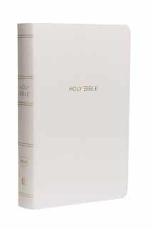 9780718075163-0718075161-NKJV, Gift and Award Bible, Leather-Look, White, Red Letter, Comfort Print: Holy Bible, New King James Version