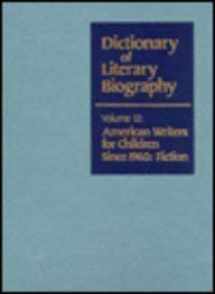 9780810317307-0810317303-DLB 52: American Writers for Children Since 1960, Fiction (Dictionary of Literary Biography, 52)