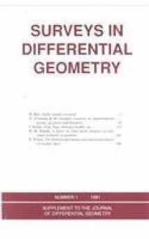 9780821801680-0821801686-Surveys in Differential Geometry: Proceedings of the Conference on Geometry and Topology Held at Harvard University, April 27-29, 1990 (Supplement to the Journal of Differential Geometry, No. 1)