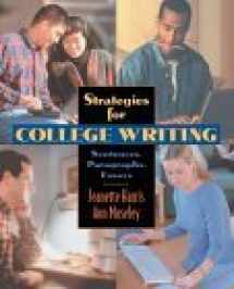 9780205295159-0205295150-Strategies for College Writing: Sentences, Paragraphs, Essays