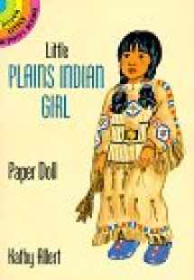 9780486284279-0486284271-Little Plains Indian Girl Paper Doll (Dover Little Activity Books Paper Dolls)