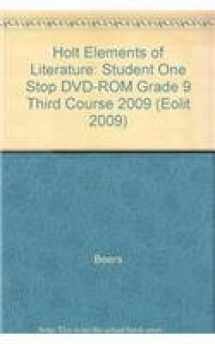 9780030947254-0030947251-Elements of Literature, Grade 9 Student One Stop Dvd-rom: Holt Elements of Literature Third Course (Eolit 2009)