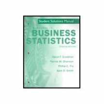 9780131851917-0131851918-A Course in Business Statistics: Student Solutions Manual
