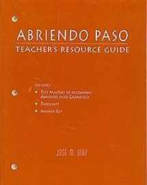 9780838449462-0838449468-Teacher Resource Guide - Abriendo Paso