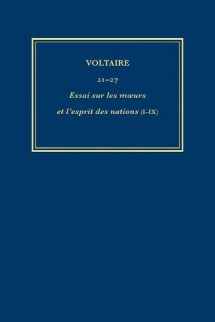 9780729412124-0729412121-Œuvres complètes de Voltaire (Complete Works of Voltaire) 21-27: Essai sur les moeurs et l'esprit des nations (I-IX) (French Edition)
