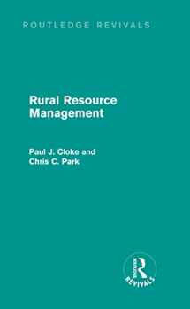 9780415712811-0415712815-Rural Resource Management (Routledge Revivals)