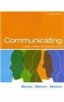 9780205749041-0205749046-Communicating: A Social, Career and Cultural Focus