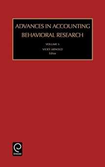 9780762309535-0762309539-Advances in Accounting Behavioral Research (Advances in Accounting Behavioral Research, 5)