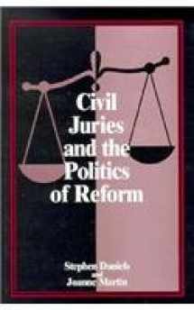 9780810111219-0810111217-Civil Juries and the Politics of Reform (American Bar Foundation S)