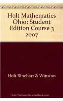 9780030962769-0030962765-Holt Mathematics: Student Edition Course 3 2007