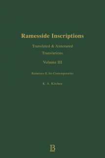 9780631184287-0631184287-Ramesside Inscriptions, Ramesses II, His Contempories: Translated and Annotated, Translations (Ramesside Inscriptions Translations)