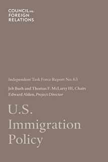 9780876094211-0876094213-U.S. Immigration Policy: Independent Task Force Report No. 63