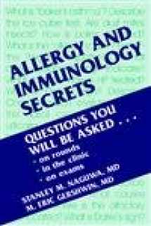9781560534143-1560534141-Allergy & Immunology Secrets: With STUDENT CONSULT Online Access