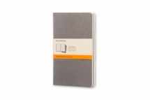 9788866134237-8866134236-Moleskine Cahier Journal, Soft Cover, Large (5" x 8.25") Ruled/Lined, Pebble Grey, 80 Pages (Set of 3)