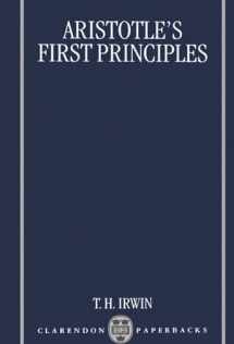 9780198242901-0198242905-Aristotle's First Principles (Clarendon Paperbacks)