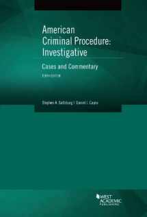 9780314285591-0314285598-American Criminal Procedure: Investigative: Cases and Commentary (American Casebook Series)