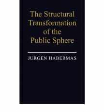 9780262081801-0262081806-The Structural Transformation of the Public Sphere: An Inquiry Into a Category of Bourgeois Society (Studies in Contemporary German Social Thought) (English and German Edition)