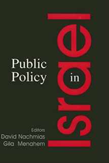 9780714681313-0714681318-Public Policy in Israel (Israeli History, Politics and Society)