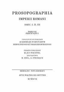 9783110167436-3110167433-Q - R (Prosopograpjia) (Latin Edition)