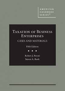 9781636593265-1636593267-Taxation of Business Enterprises: Cases and Materials (American Casebook Series)