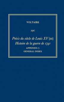 9780729412261-0729412261-Œuvres complètes de Voltaire (Complete Works of Voltaire) 29C: Precis du siecle de Louis XV (III): Histoire de la guerre de 1741 (French Edition)
