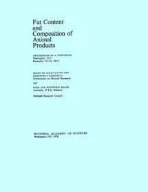 9780309074933-0309074932-Fat Content and Composition of Animal Products: Proceedings of a Symposium