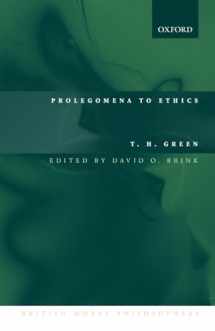 9780199266432-0199266433-Prolegomena to Ethics (British Moral Philosophers)