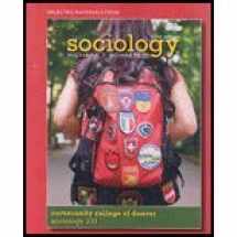 9780077462116-0077462114-Sociology (Selected Materials from Sociology Community College of Denver Sociology 101)