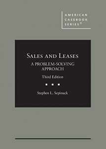 9781684676477-1684676479-Sales and Leases: A Problem-Solving Approach (American Casebook Series)