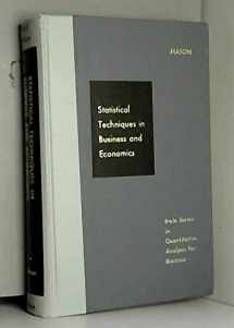 9780256015720-0256015724-Statistical techniques in business and economics (Irwin series in quantitative analysis for business)