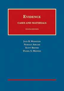 9781609303433-1609303431-Evidence, Cases and Materials (University Casebook Series)