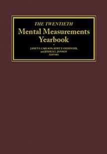 9780910674669-0910674663-The Twentieth Mental Measurements Yearbook (Buros Mental Measurements Yearbook)